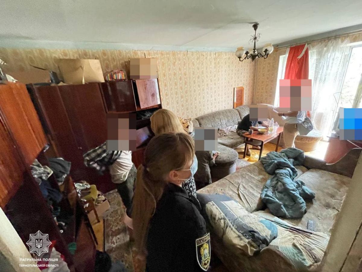 Батько морив голодом 11-річного сина / фото facebook.com/ternopilpolice Батько морив голодом 11-річного сина / фото facebook.com/ternopilpolice