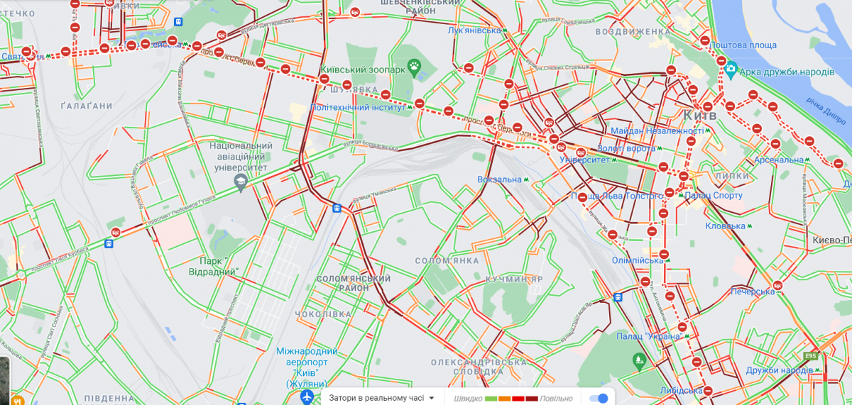 Репетиция парада карта перекрытия