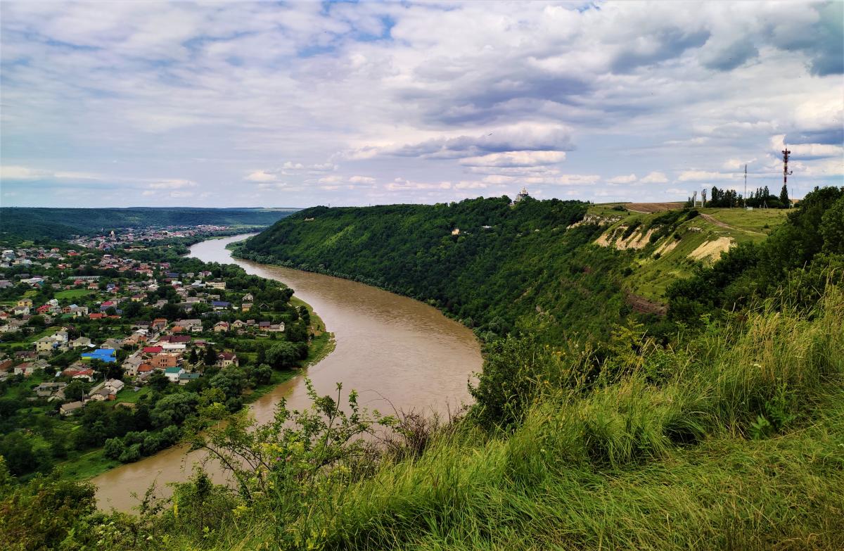 Дністровський каньйон у Заліщиках / фото Марина Григоренко