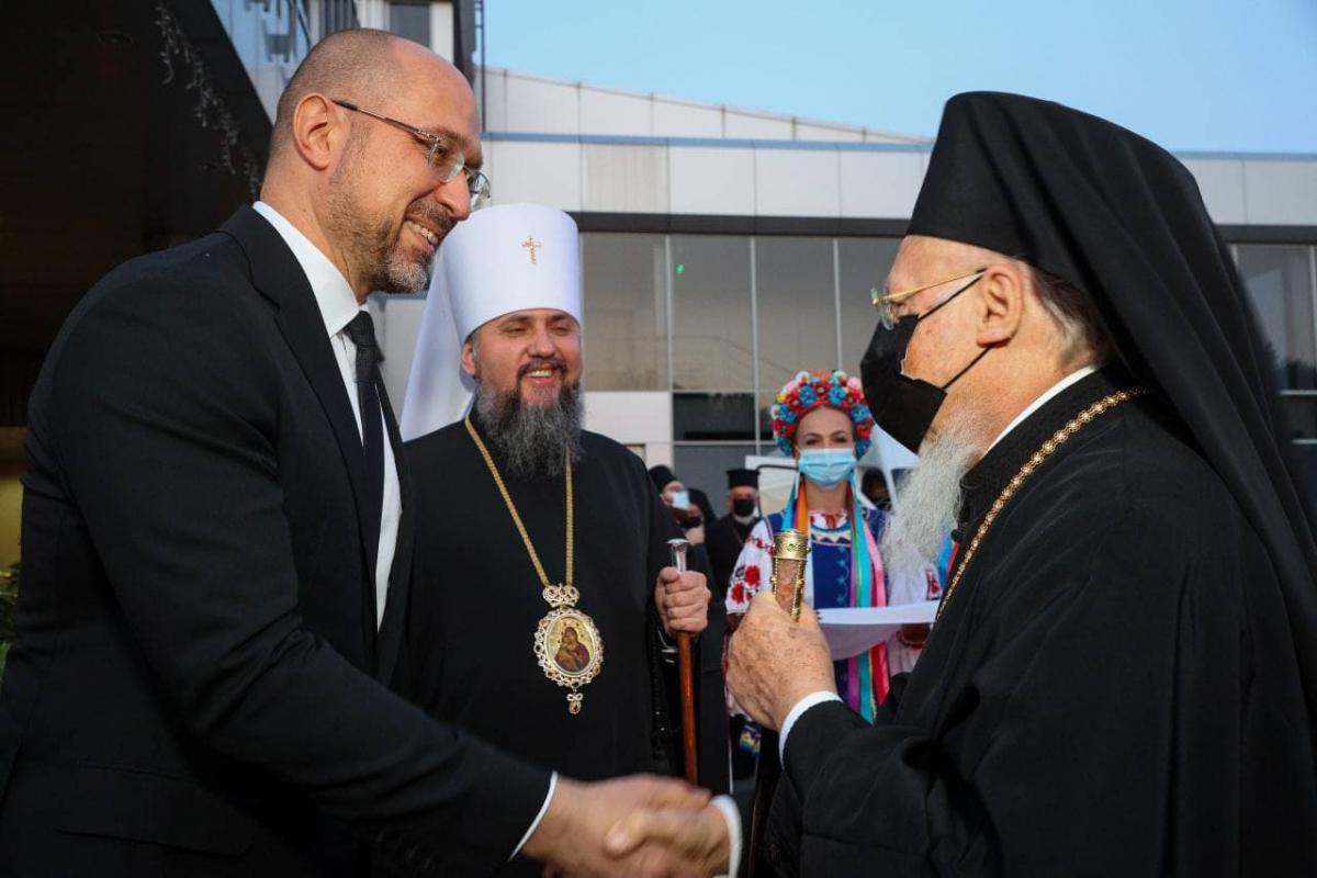 Делегацію зустрічав прем'єр-міністр Денис Шмигаль / фото t.me/Denys_Smyhal Делегацію зустрічав прем'єр-міністр Денис Шмигаль / фото t.me/Denys_Smyhal