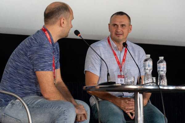 НА ОМКФ представлен фильм Сенцова \ пресс-служба ОМКФ НА ОМКФ представлен фильм Сенцова \ пресс-служба ОМКФ