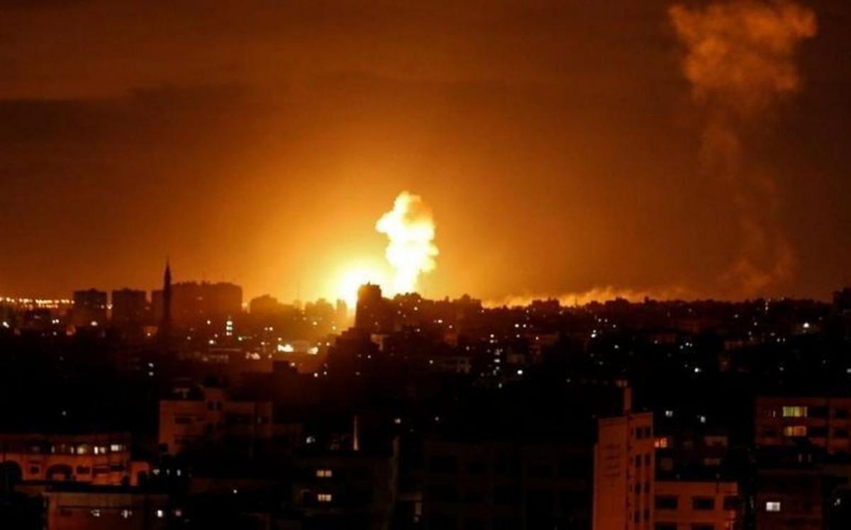 Израиль обстрелял ракетами Сектор Газа / фото twitter.com/DrSuazo91