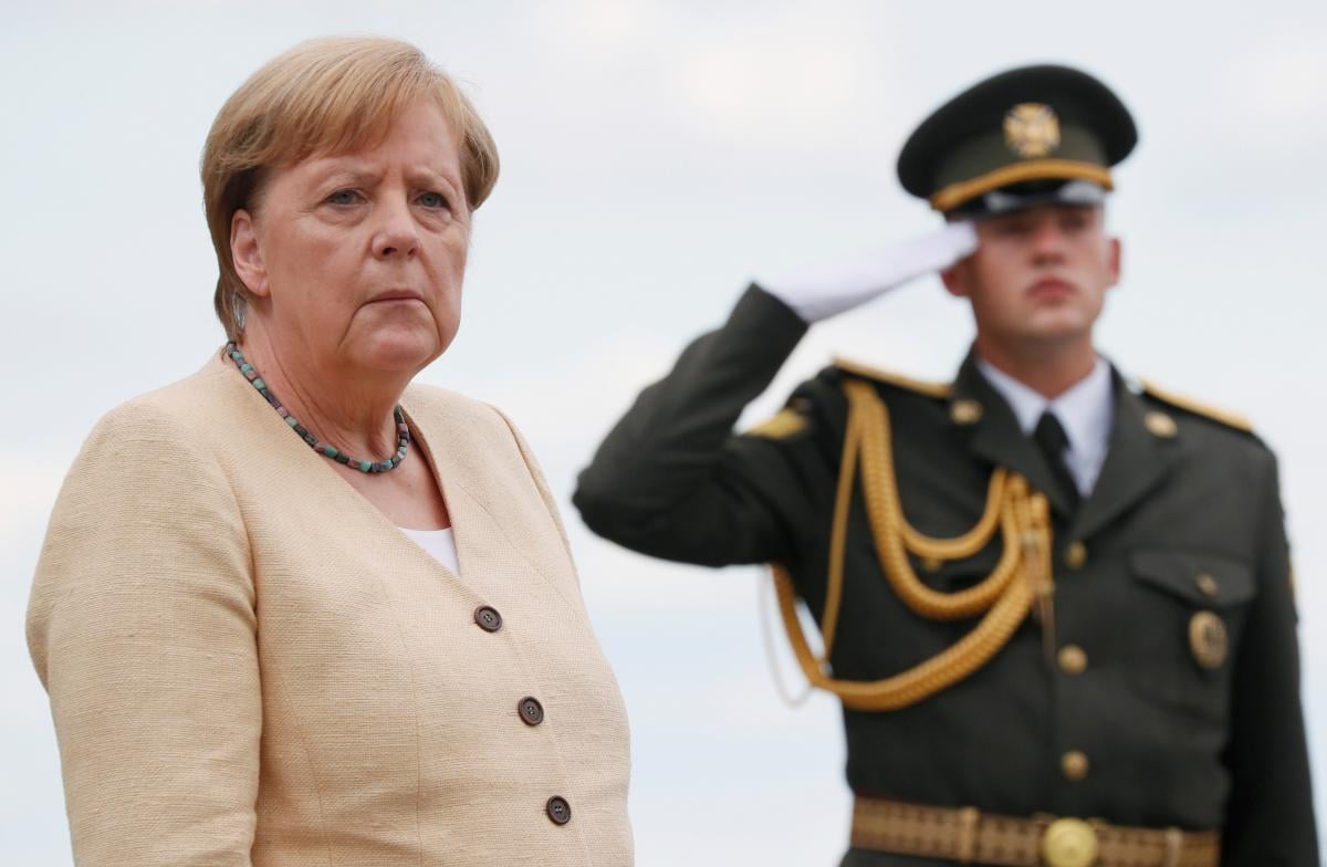 Ангела Меркель находится в Киеве с визитом / фото REUTERS