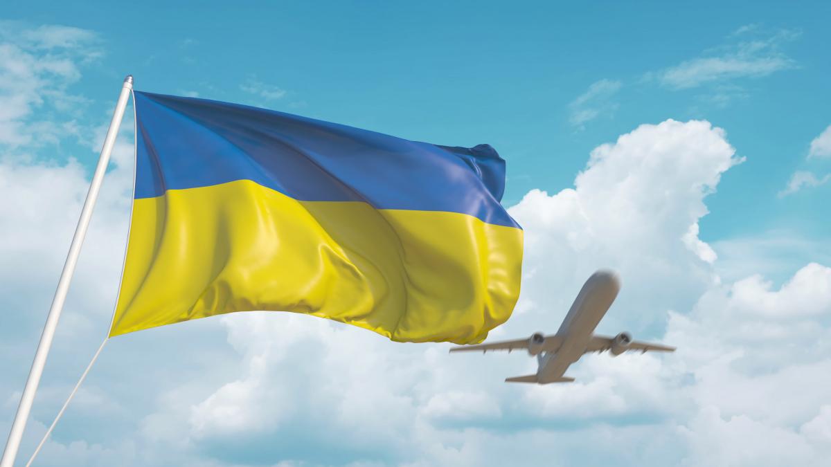 В ноябре 2021 года авиатрафик над Украиной достиг 87% от докризисного уровня / фото ua.depositphotos.com