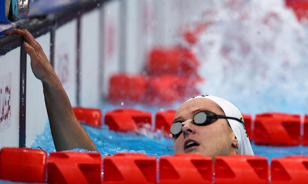 Анна Стеценко стала чемпионкой в плавании / фото REUTERS