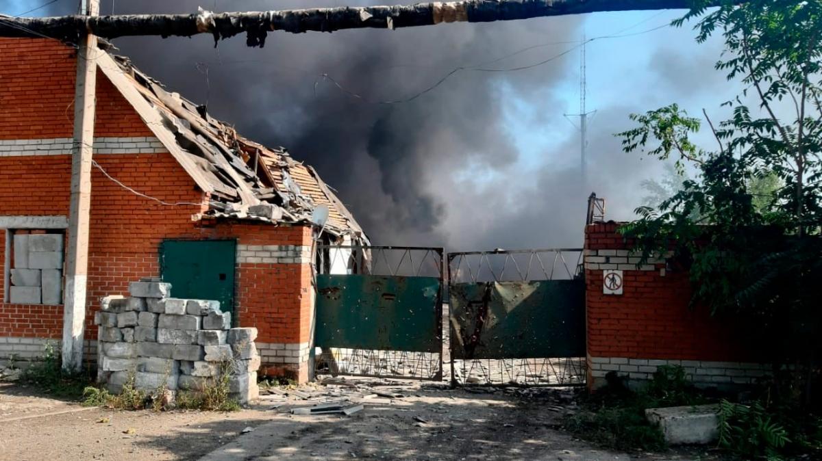 The Russians shelled Avdiivka / photo press center of the JFO