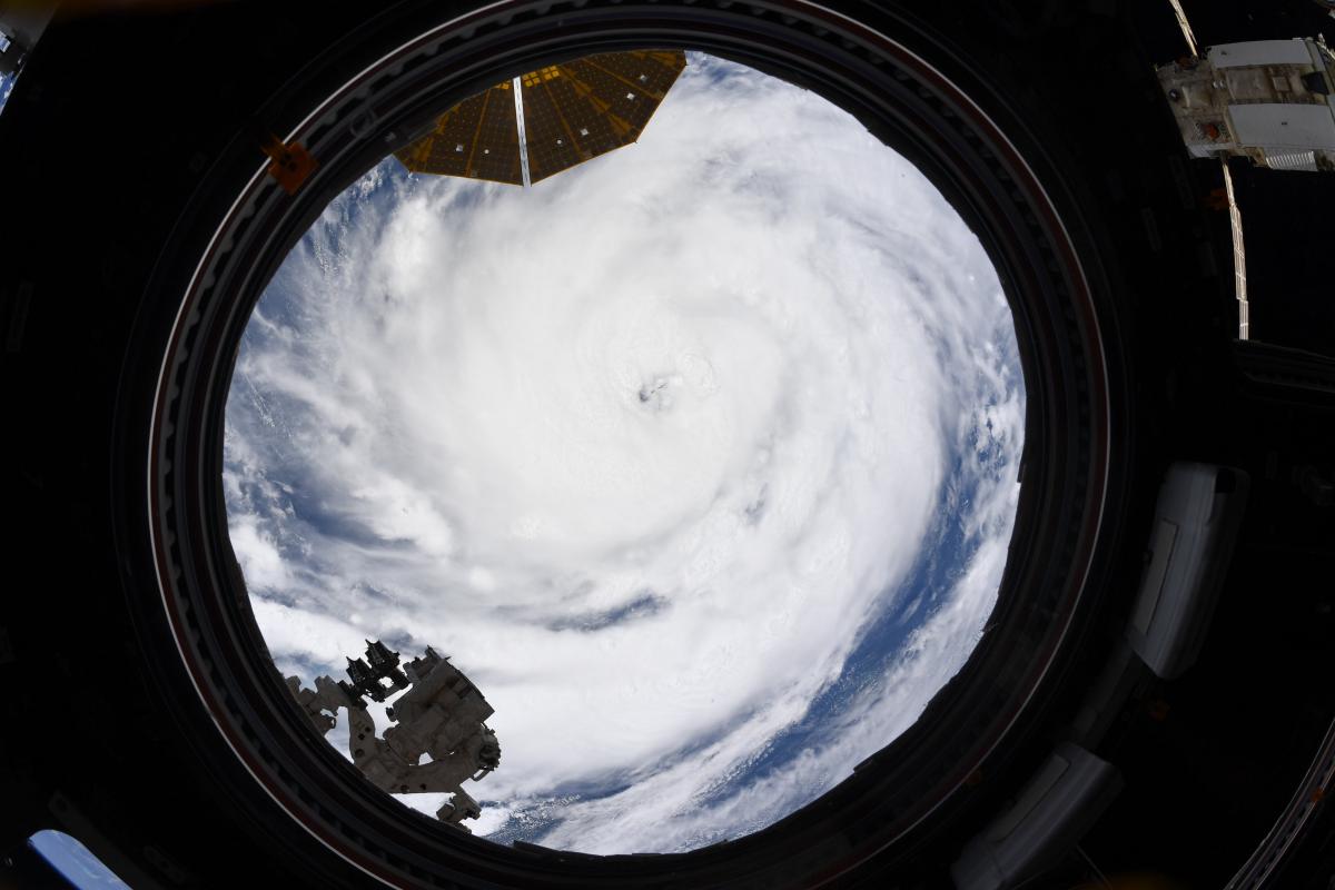 Ураган "Ида" обрушился на Луизиану / фото Thomas Pesquet, Twitter