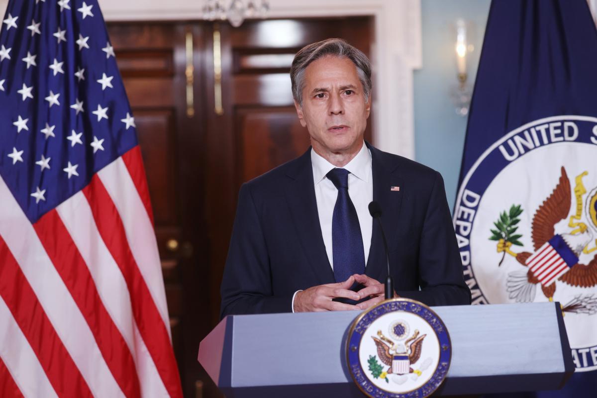 Blinken recalled that the United States has a firm commitment to the sovereignty of Ukraine / photo REUTERS