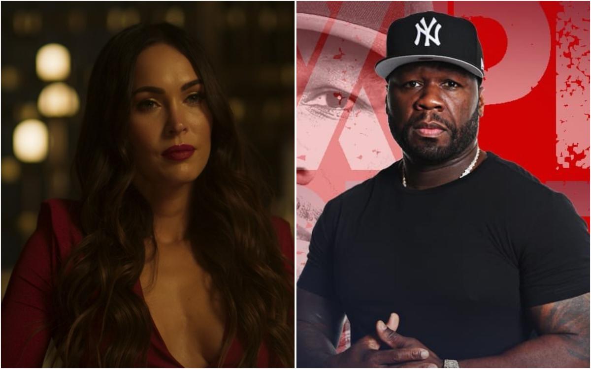 Меган Фокс и Кертис Джексон змінуться разом у кіно / фото twitter.com/50cent и скриншот Меган Фокс и Кертис Джексон змінуться разом у кіно / фото twitter.com/50cent и скриншот