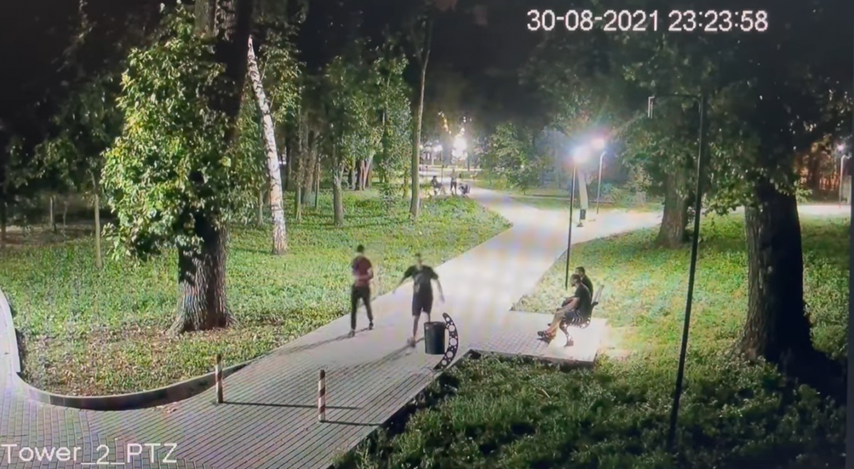 Інцидент потрапив на відео / Скриншот Інцидент потрапив на відео / Скриншот