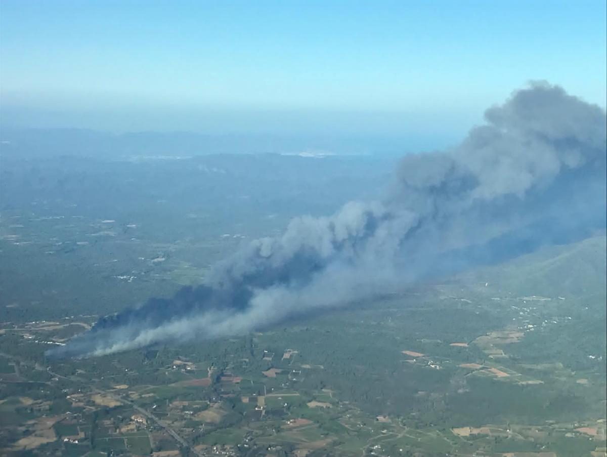 Фото Лесные пожары во Франции 19 августа 2021