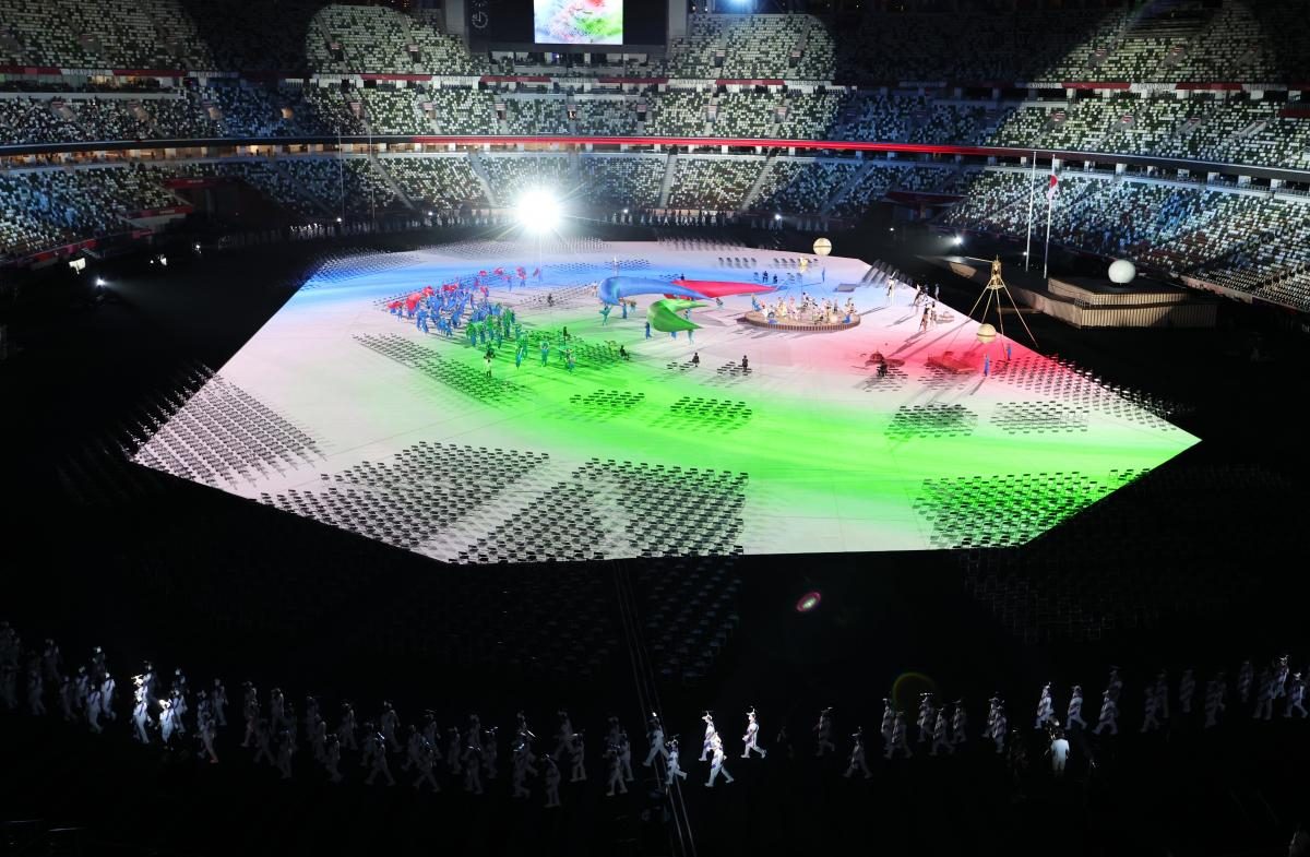 Фото Церемония открытия Паралимпиады в Токио 24 августа 2021