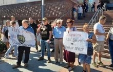 Возле Киевского апелляционного суда состоялась акция в поддержку Семенченко (фоторепортаж)