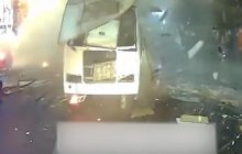 Винна пасажирка: названо причину вибуху автобуса в російському Воронежі (відео)