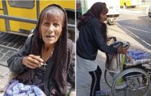 Удивительное "исцеление": во Львове разоблачили попрошайку на инвалидной коляске (видео)