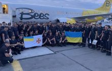 В Украину вернулись спасатели, которые тушили лесные пожары в Греции (фото)