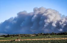 Во Франции вспыхнули масштабные лесные пожары (фото, видео)