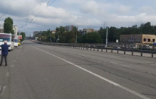 Первая репетиция военного парада парализовала движение в центре Киева (карта)