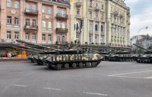 Пісенька про Путіна: з'явилися нові відео репетиції параду в Києві з інших ракурсів