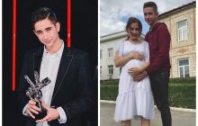 Победитель "Голоса" Сасанчин и его беременная невеста рассекретили пол ребенка
