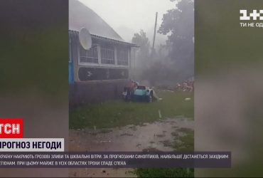 Синоптики обіцяють грозові зливи зі шквальними вітрами та спад температури