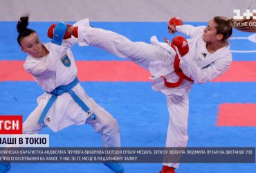 Каратистка Анджеліка Терлюга виборола срібло на Іграх у Токіо