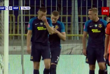 УПЛ | Чемпіонат України з футболу 2021 | Дніпро-1 - Маріуполь - 1:0. Відео голу Довбика (14`)