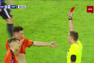 УПЛ | Чемпіонат України з футболу 2021 | Дніпро-1 - Маріуполь - 2:1. Драмбаєв отримав червону картку