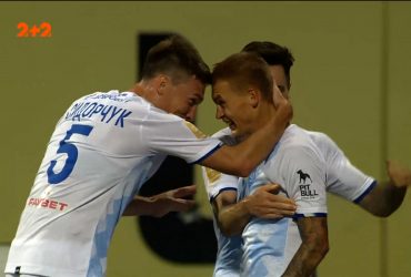 УПЛ | Чемпионат Украины по футболу 2021 | Динамо - Десна - 1:0. Видео гола Буяльского (30`)