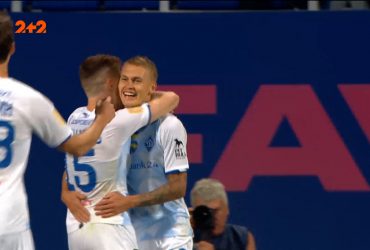 УПЛ | Чемпионат Украины по футболу 2021 | Динамо - Десна - 3:0. Видео гола Буяльского (56`)