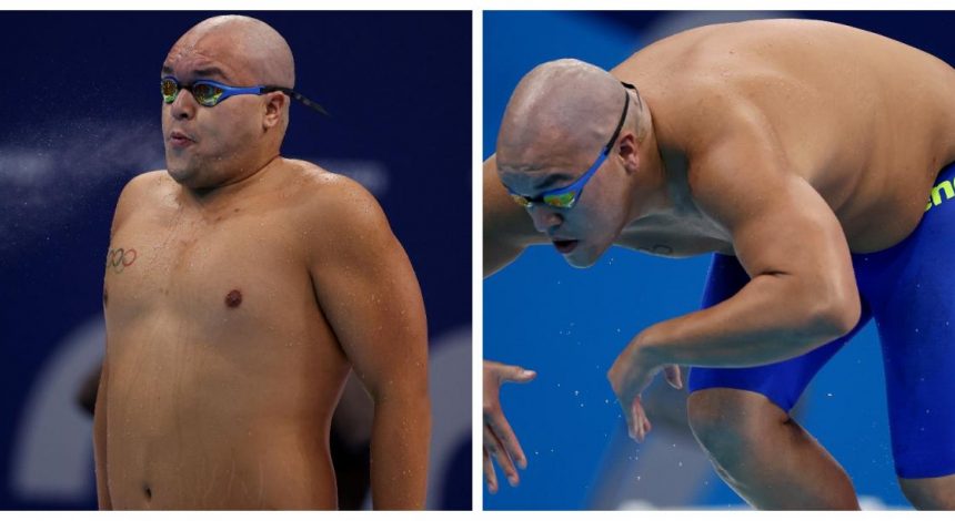 "Пузце" на Олімпіаді в Токіо: плавець став зіркою мережі через свою фігуру