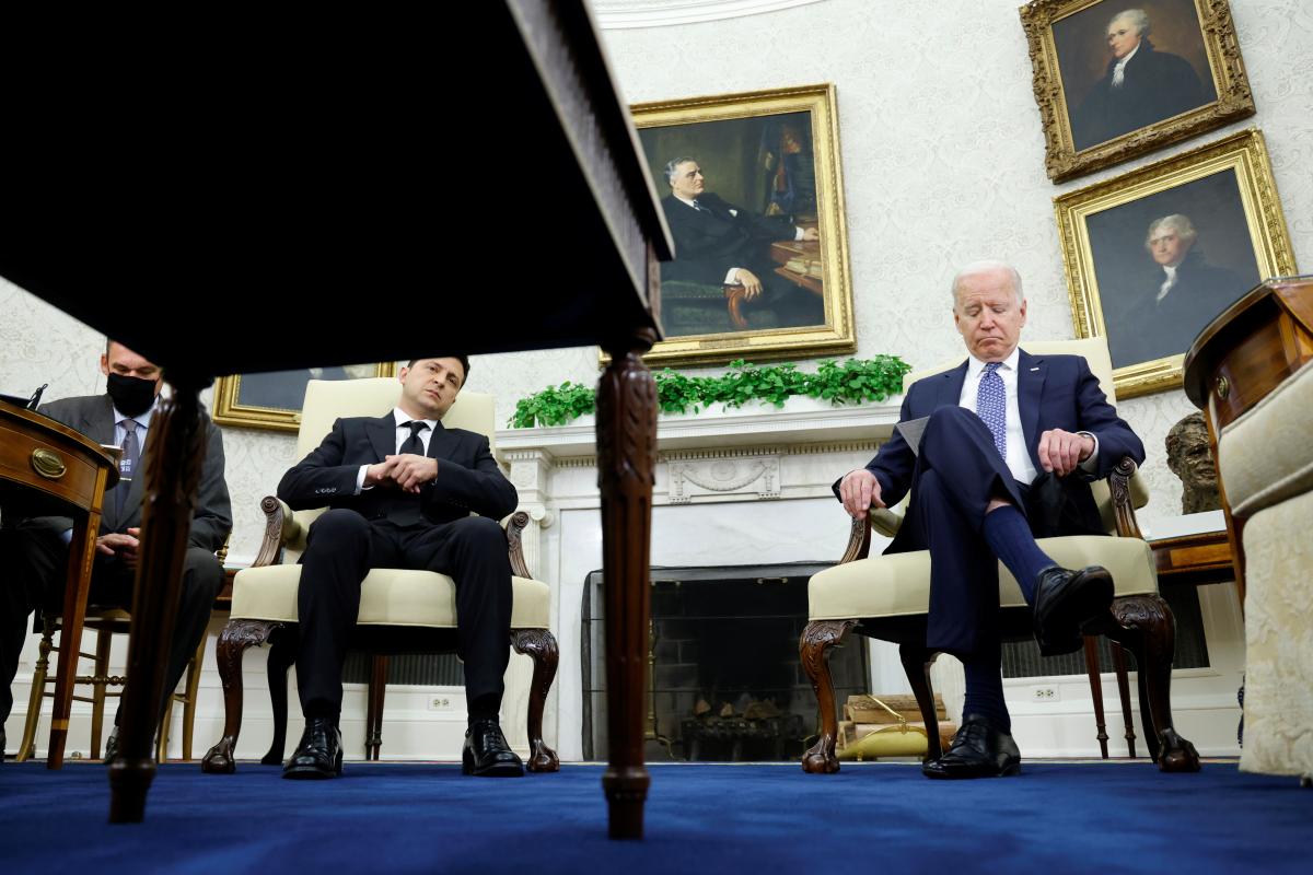 The Guardian рассказали о визите Зеленского в США в 2021 году / фото REUTERS The Guardian рассказали о визите Зеленского в США в 2021 году / фото REUTERS