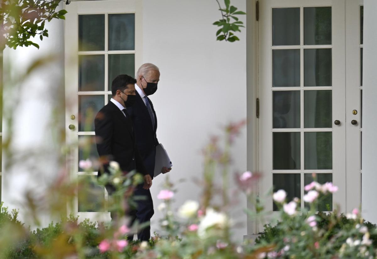 Переговоры Байдена и Зеленского прошли в Белом доме 1 сентября / фото ОП