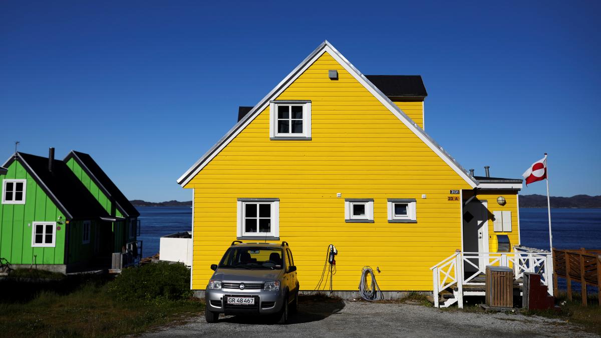 Домики в Гренландии / фото REUTERS