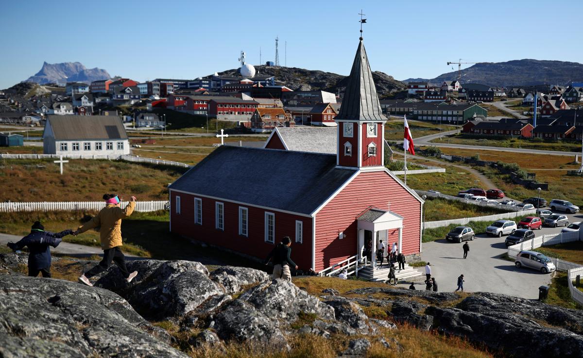 Типичная церквушка в Гренландии / фото REUTERS