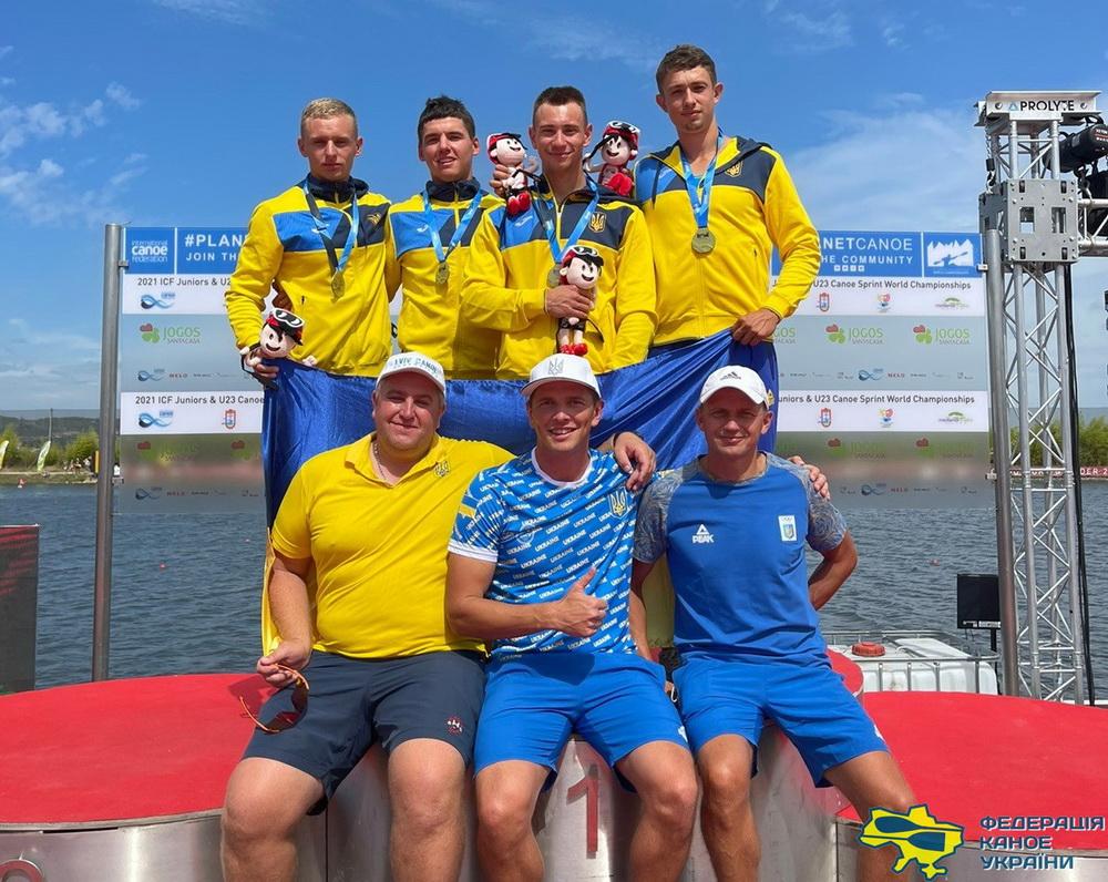 Украинская сборная завоевала историческое "золото" в байдарке-четверке / фото ukraine-canoe.org