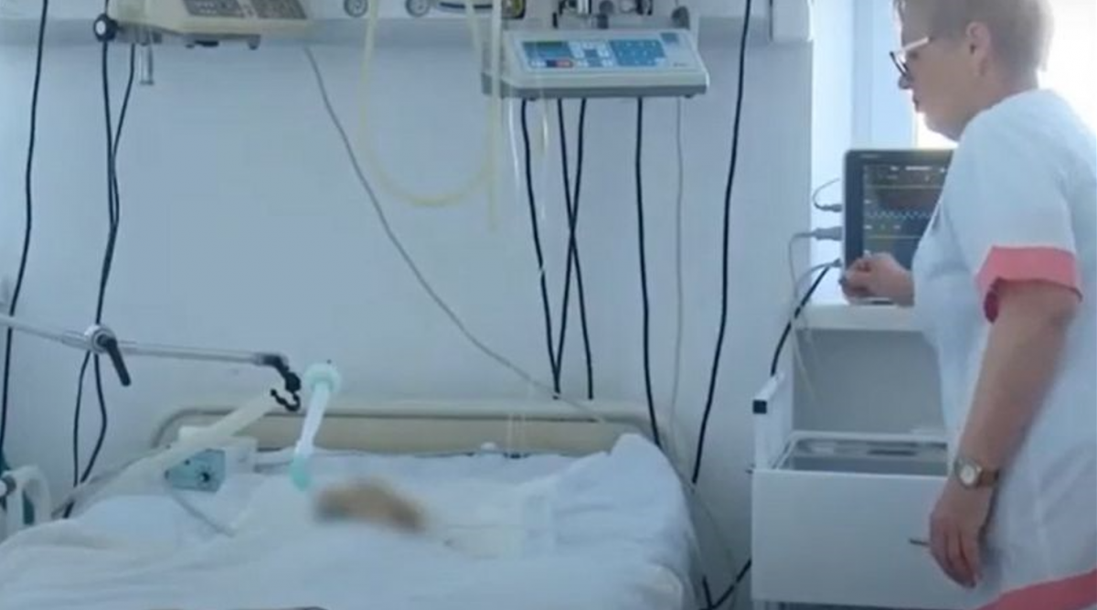 Ребенок умер, не выходя из комы / скриншот видео Ребенок умер, не выходя из комы / скриншот видео