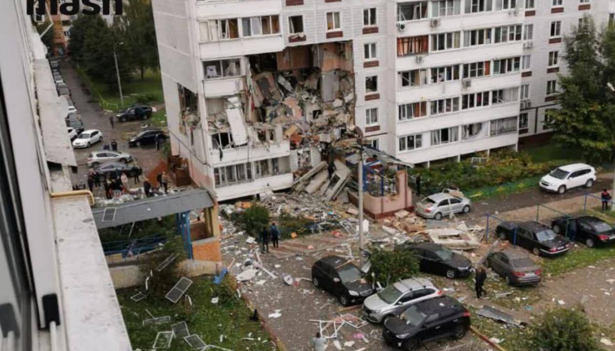 Под Москвой произошел взрыв в жилом доме / Mash
