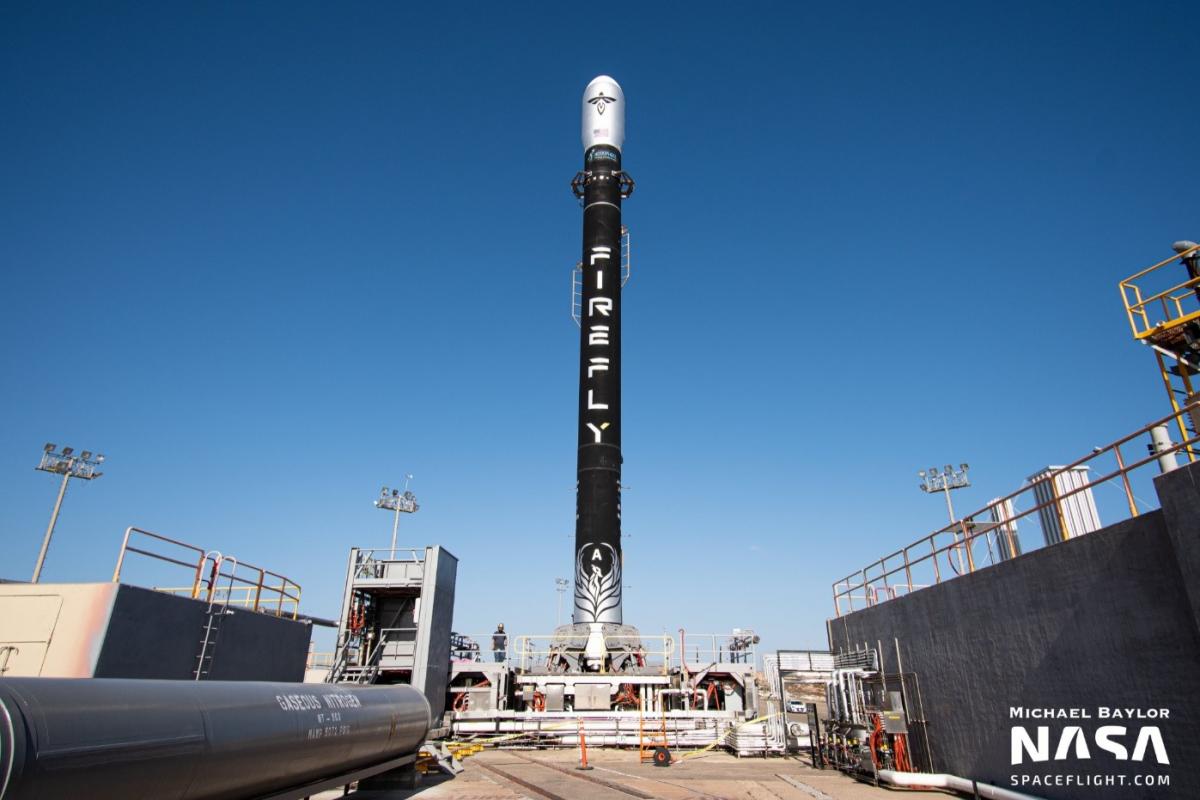 Після аварії у системі ракети її підірвали у небі / NASA Після аварії у системі ракети її підірвали у небі / NASA