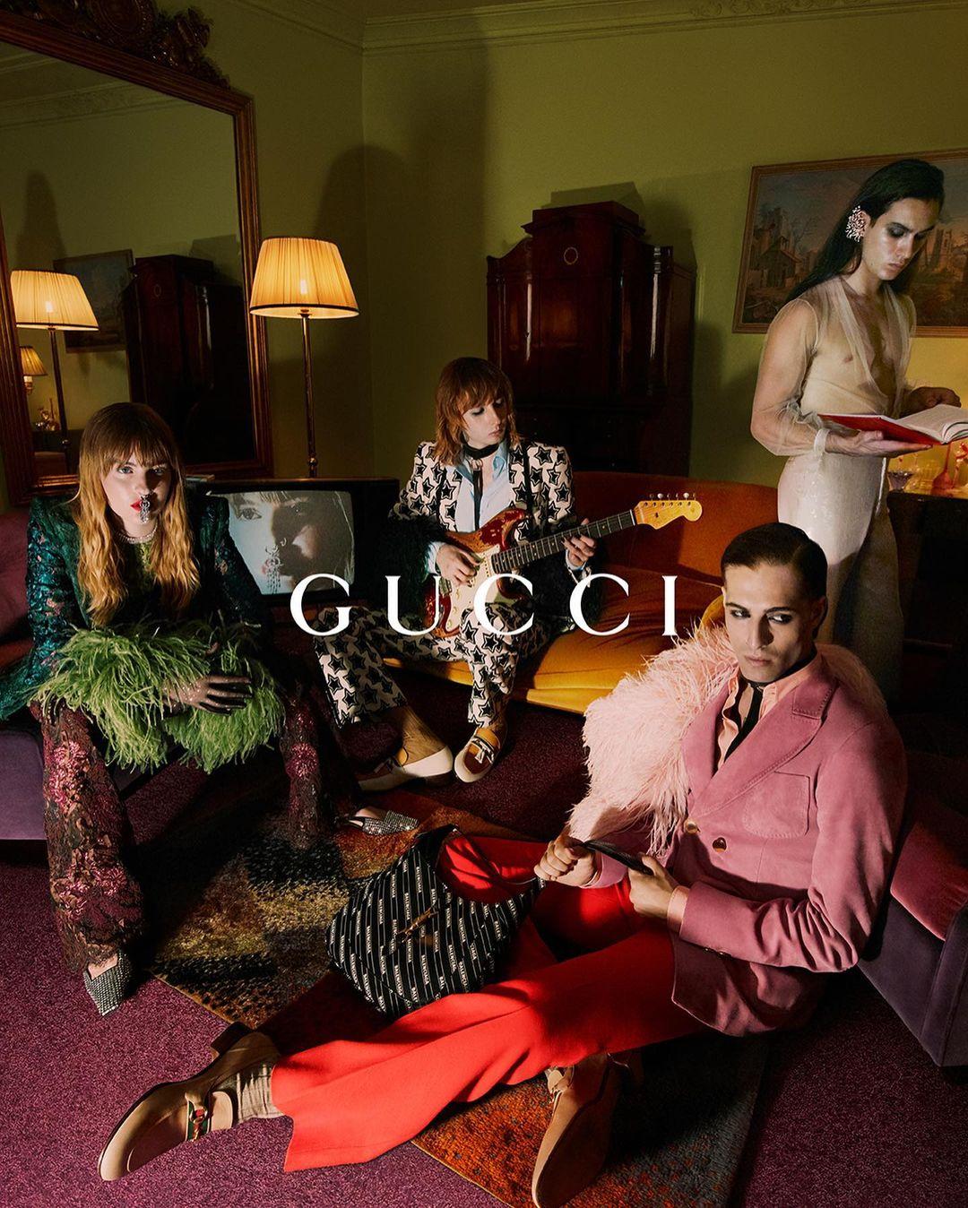 Måneskin зняли для рекламної компанії / фото instagram.com/gucci Måneskin зняли для рекламної компанії / фото instagram.com/gucci