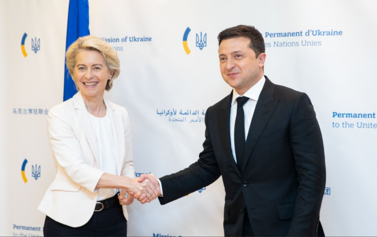 ЄС поставлятть електроенергію в Україну / фото Офіс президента