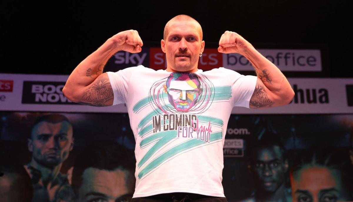 Олександр Усик / фото twitter.com/MatchroomBoxing Олександр Усик / фото twitter.com/MatchroomBoxing