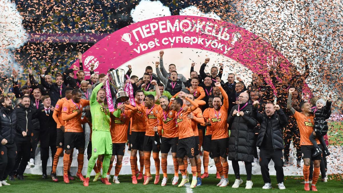 Шахтер - обладатель Суперкубка-2021 / фото ФК Шахтер Шахтер - обладатель Суперкубка-2021 / фото ФК Шахтер