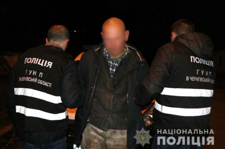 Затримання підозрюваного / фото поліція Затримання підозрюваного / фото поліція