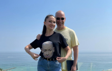 "Нітрохи не змінилася": дружина Дмитра Гордона показала фото 30-річної давності