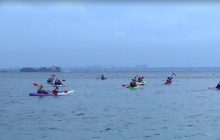До Дня народження Одеси любителі морських прогулянок встановили рекорд України (відео)