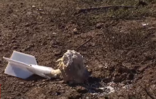 Бойовики вночі скинули на Зайцеве дві бомби, надруковані на 3D-принтері (відео)