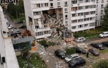 В России при взрыве в жилом доме под Москвой погибли два человека (видео)