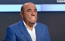 Рабінович заклеїв собі рот у прямому ефірі (відео)