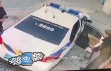 Українські поліцейські вкрали смітник і потрапили на відео